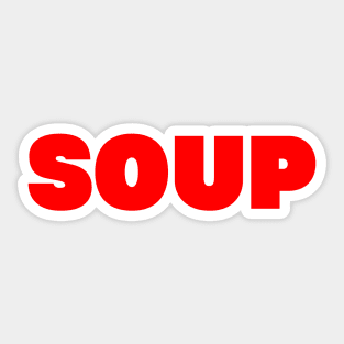 SOUP Sticker